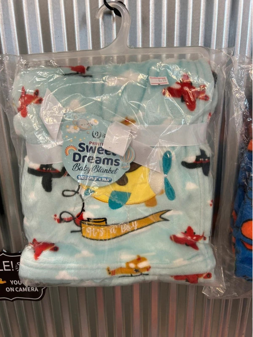 New plane blanket
